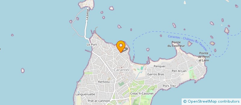 localisation de l'entreprise SCI ROZ AR SCOUR  CARANTEC