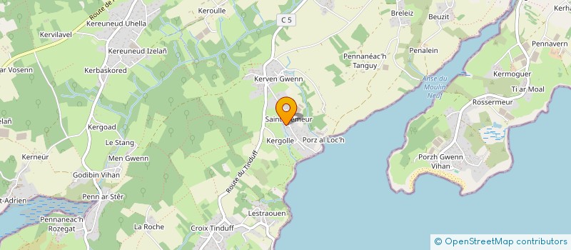 localisation de l'entreprise SCI ROZ AVEL 28  PLOUGASTEL-DAOULAS