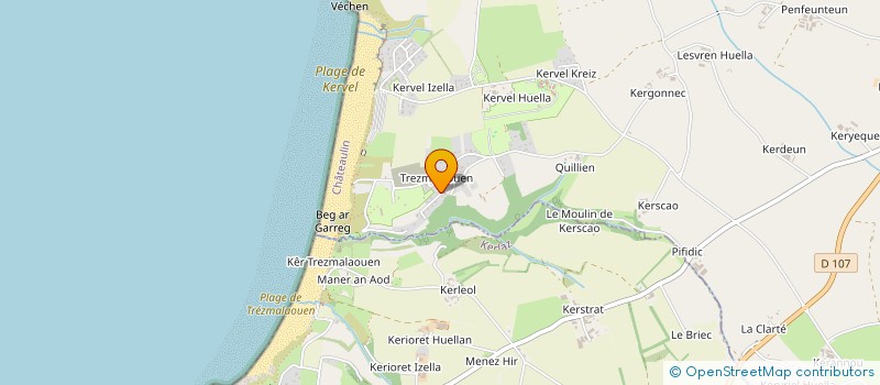 localisation de l'entreprise SCI ROZ DU CAP  PLONEVEZ-PORZAY