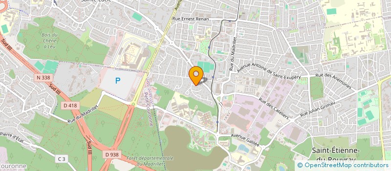 localisation de l'entreprise SCI ROZE  SAINT-ETIENNE-DU-ROUVRAY