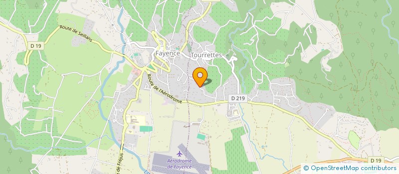 localisation de l'entreprise SCI ROZEENNE  TOURRETTES