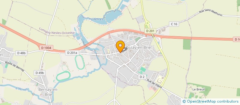 localisation de l'entreprise SCI ROZEENNE  ROZAY-EN-BRIE