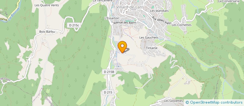 localisation de l'entreprise SCI ROZEN ET YOLA  VILLARD-DE-LANS