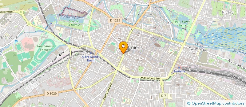 localisation de l'entreprise SCI ROZMUS à AMIENS