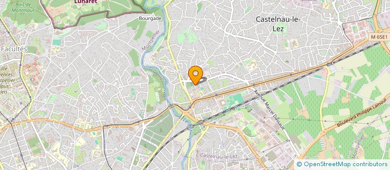 localisation de l'entreprise SCI ROZO  CASTELNAU-LE-LEZ