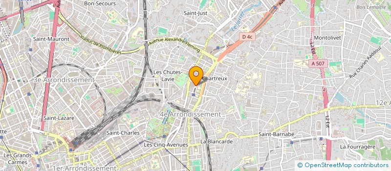 localisation de l'entreprise SCI ROZY à MARSEILLE