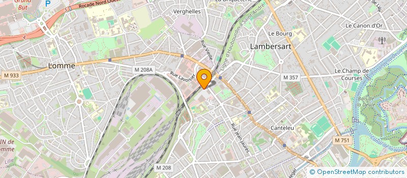 localisation de l'entreprise SCI RP à LILLE