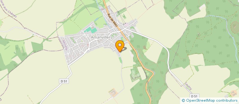 localisation de l'entreprise SCI RP FUJI  LESSY