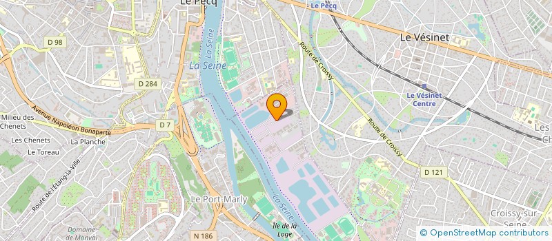 localisation de l'entreprise SCI RP IMMO  CROISSY-SUR-SEINE