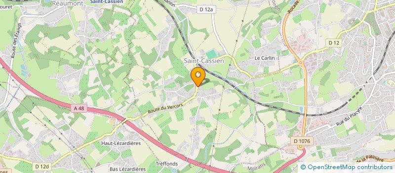 localisation de l'entreprise SCI RP IMMOBILIER  SAINT-CASSIEN