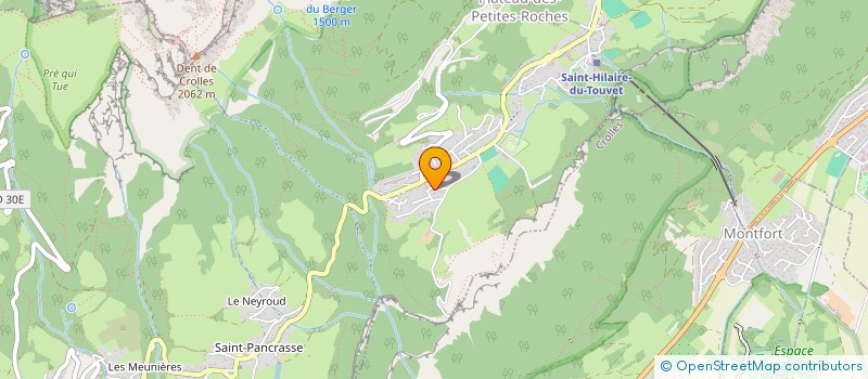 localisation de l'entreprise SCI RP5  PLATEAU-DES-PETITES-ROCHES