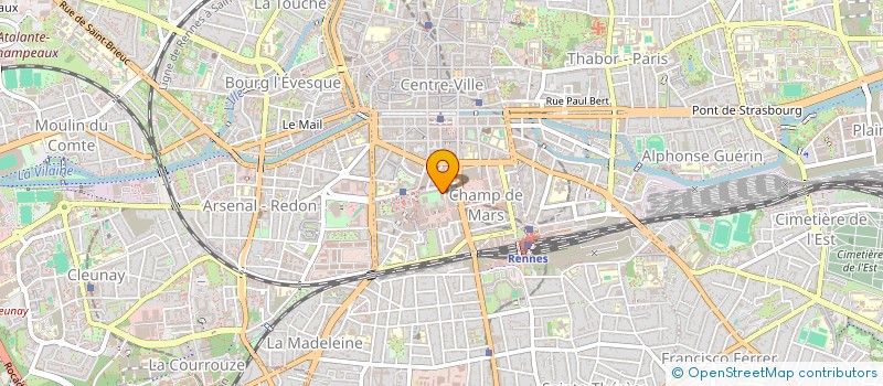 localisation de l'entreprise SCI RPC  RENNES