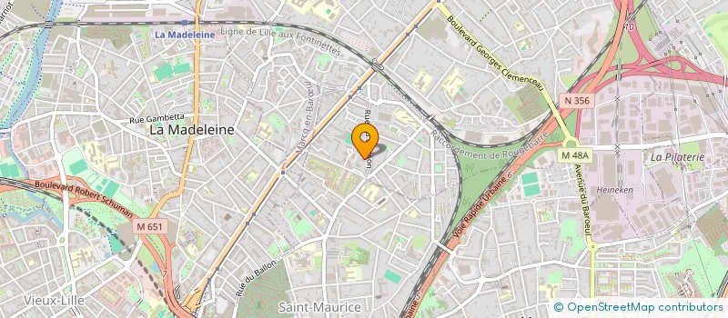 localisation de l'entreprise SCI RPD à LILLE