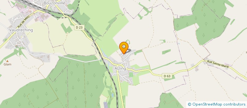 localisation de l'entreprise SCI RPLF  ALZING