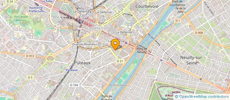 localisation de l'entreprise SCI RPM ARGENTINA  PUTEAUX