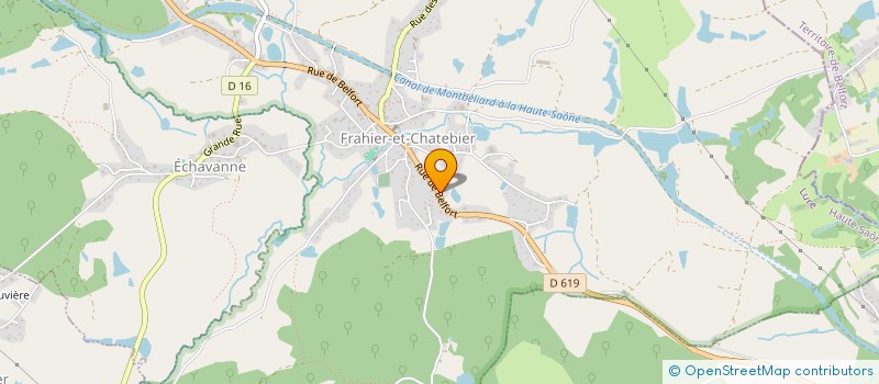 localisation de l'entreprise SCI RPP à FRAHIER-ET-CHATEBIER
