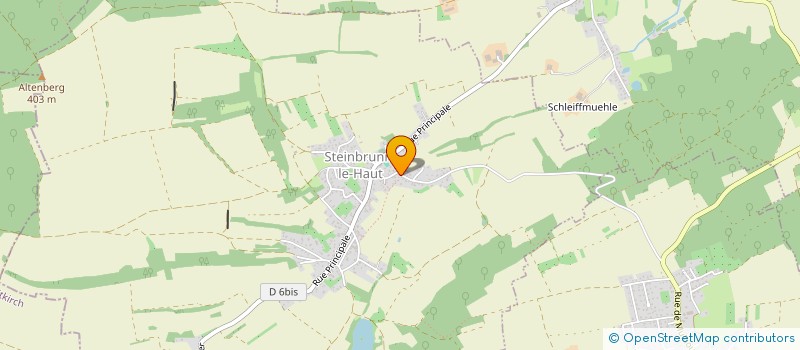 localisation de l'entreprise SCI RPS  STEINBRUNN-LE-HAUT