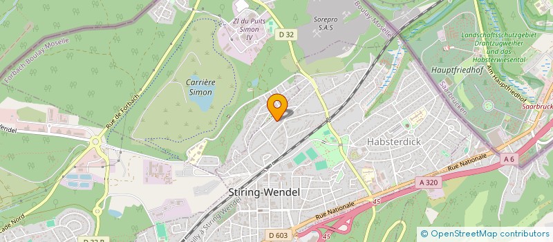 localisation de l'entreprise SCI RR MEDLIFE  SCHNECK