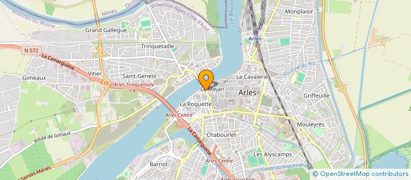 localisation de l'entreprise SCI RROSE SELAVY  ARLES