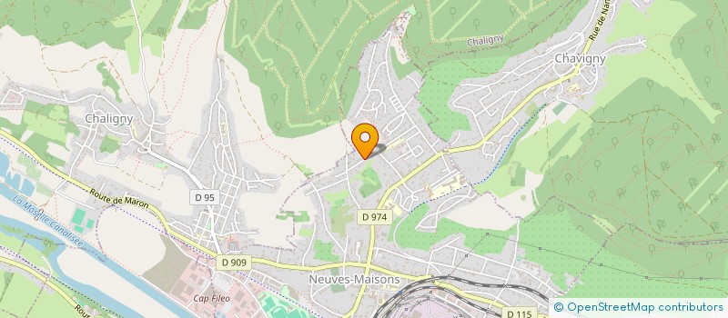 localisation de l'entreprise SCI RRPC  NEUVES-MAISONS