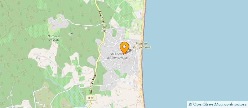 localisation de l'entreprise SCI RRR  RAMATUELLE