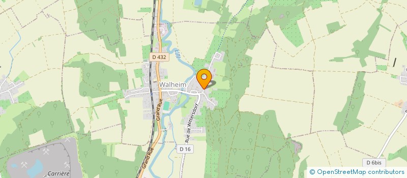 localisation de l'entreprise SCI RS  OBERMORSCHWILLER