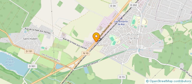 localisation de l'entreprise SCI RS  LES ESSARTS-LE-ROI