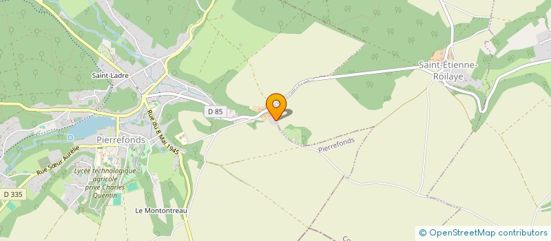 localisation de l'entreprise SCI RS & CO IMMOBILIER  PIERREFONDS