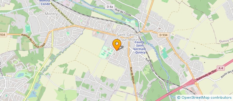 localisation de l'entreprise SCI RS . IMMOBILIER  SAINT-GERMAIN-SUR-MORIN