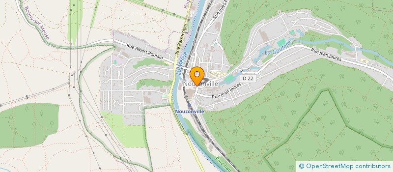 localisation de l'entreprise SCI RS IMMOBILIER  NOUZONVILLE