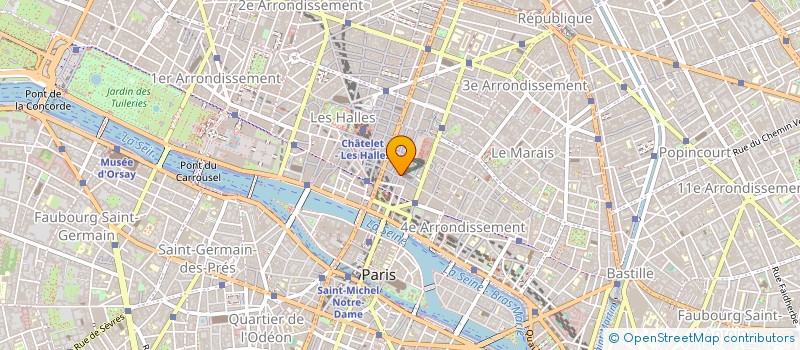 localisation de l'entreprise SCI RS MER  PARIS