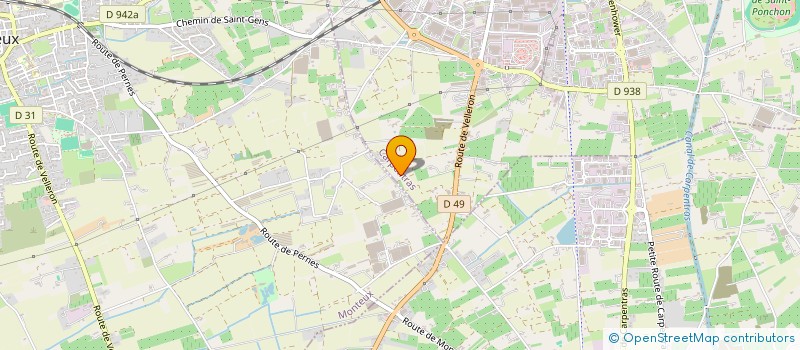 localisation de l'entreprise SCI RS PROJETS  CARPENTRAS