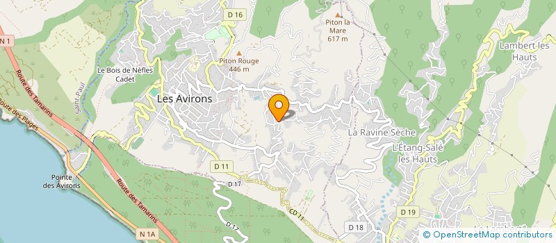 localisation de l'entreprise SCI RSA  LES AVIRONS