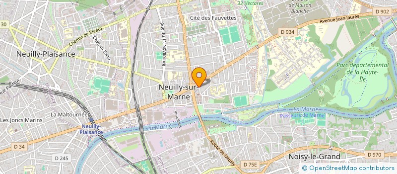 localisation de l'entreprise SCI RSAD à NEUILLY-SUR-MARNE