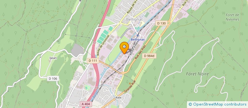 localisation de l'entreprise SCI RSBD à OYONNAX