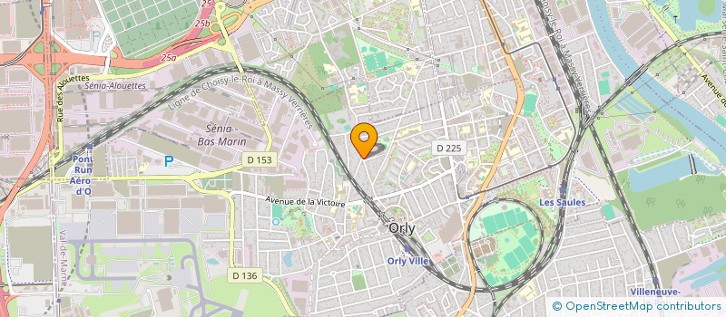 localisation de l'entreprise SCI RSDC ORLY  ORLY