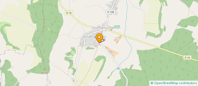 localisation de l'entreprise SCI RSJ PEIGNIER à GRAFFIGNY-CHEMIN