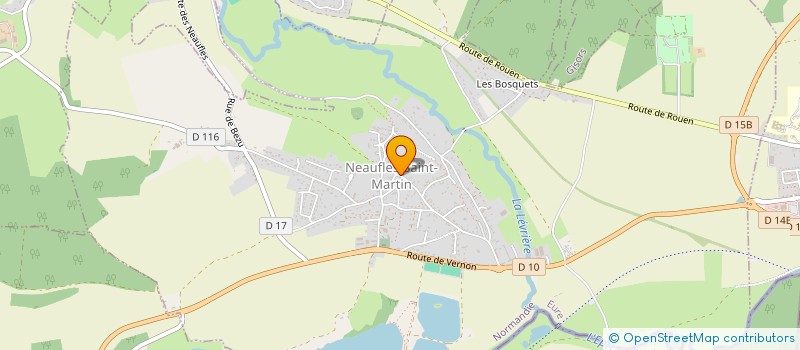 localisation de l'entreprise SCI RSLM  NEAUFLES-SAINT-MARTIN