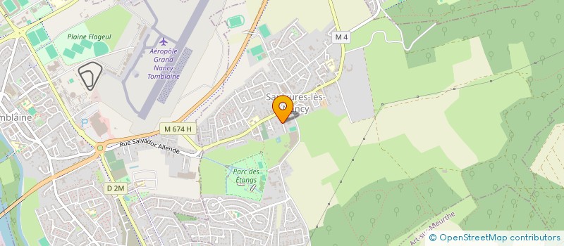 localisation de l'entreprise SCI RSM  SAULXURES-LES-NANCY