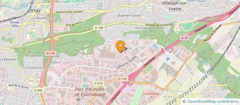 localisation de l'entreprise SCI RSM à VILLEBON-SUR-YVETTE