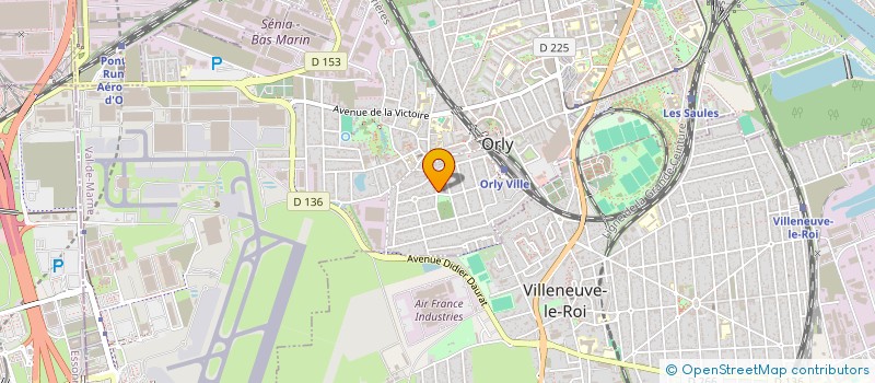 localisation de l'entreprise SCI RTC  ORLY