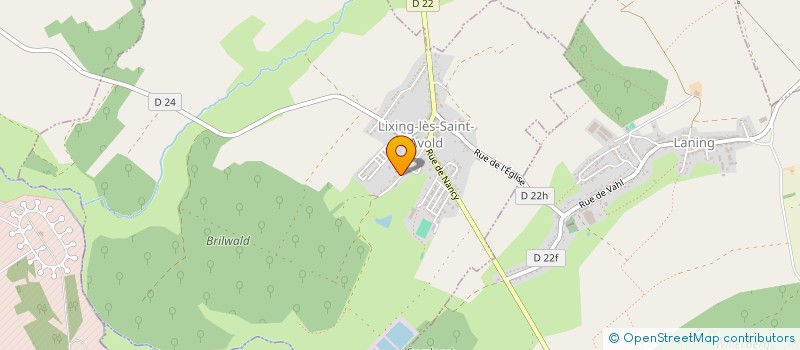 localisation de l'entreprise SCI RTE  DIFFEMBACH-LES-HELLIMER