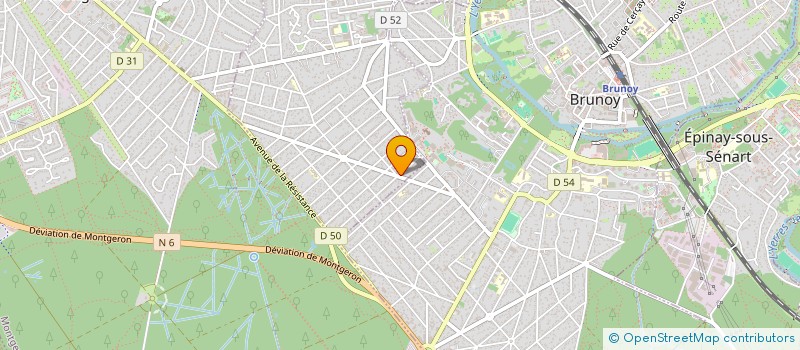 localisation de l'entreprise SCI RTV PATRIMOINE  YERRES