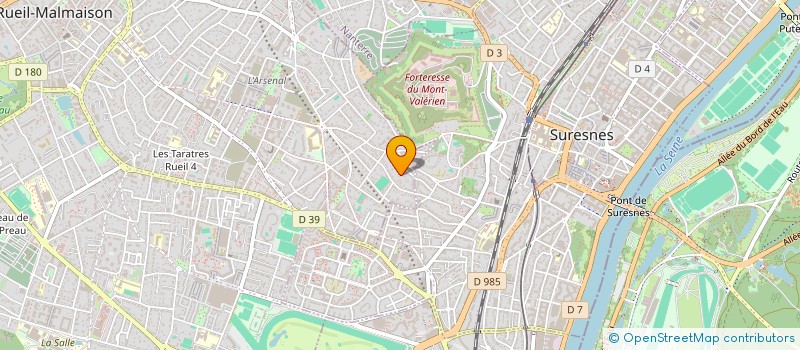 localisation de l'entreprise SCI RUAUDEL à RUEIL-MALMAISON