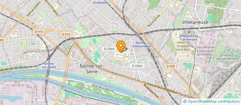 localisation de l'entreprise SCI RUBA à EPINAY-SUR-SEINE