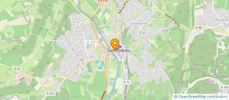 localisation de l'entreprise SCI RUBASSE  SOMMIERES