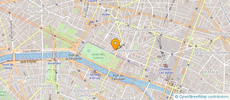 localisation de l'entreprise SCI RUBEN  PARIS