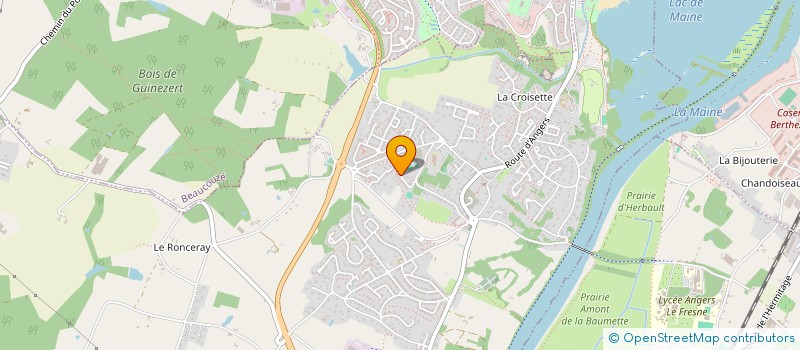 localisation de l'entreprise SCI RUBENS  BOUCHEMAINE