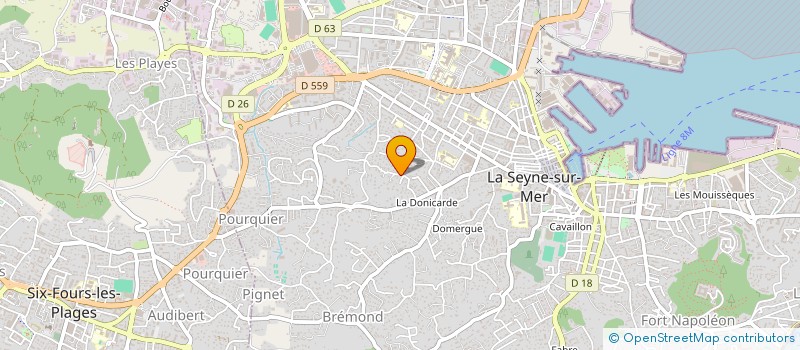 localisation de l'entreprise SCI RUBENS à LA SEYNE-SUR-MER