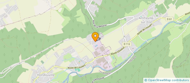 localisation de l'entreprise SCI RUBI'S IMMO  HONDOUVILLE